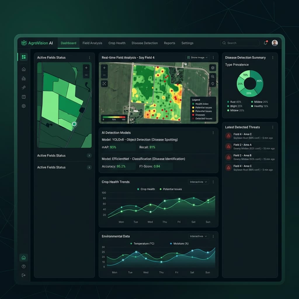 AgroVision AI Platformasi